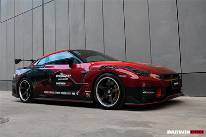 2008-2023 Nissan GTR R35 CBA DBA EBA 2024-Nismo Style Part Carbon Fiber Front Bumper - DarwinPRO Aerodynamics