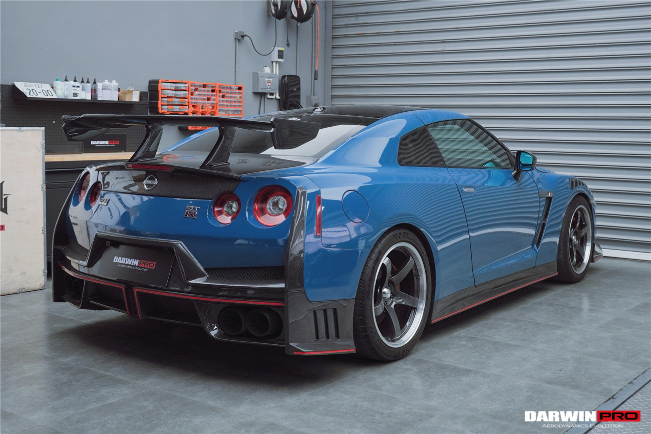 2008-2023 Nissan GTR R35 CBA DBA EBA 2024-NISMO Style Carbon Fiber Trunk - DarwinPRO Aerodynamics