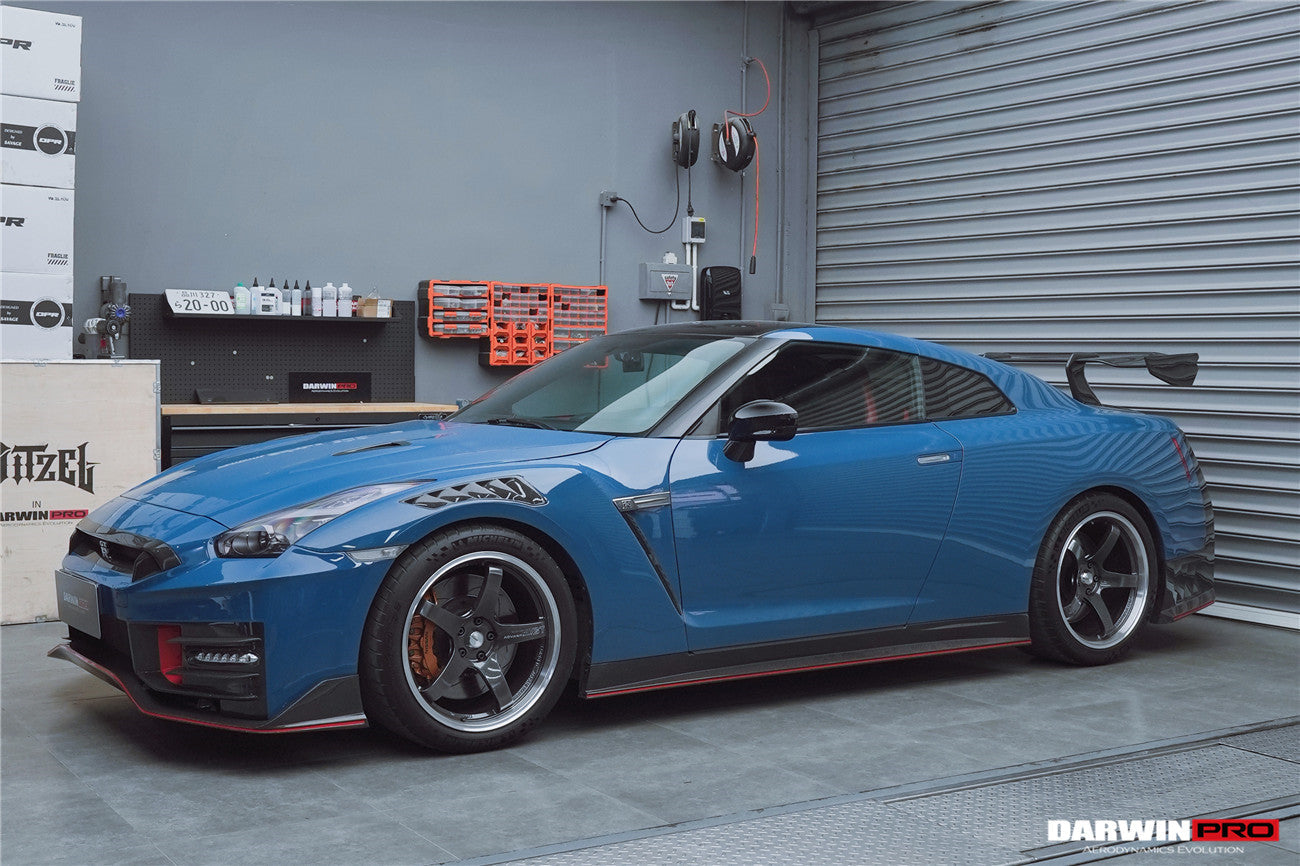 2008-2022 Nissan GTR R35 CBA/DBA/EBA NSM Style Partial Carbon Fiber Fender - DarwinPRO Aerodynamics