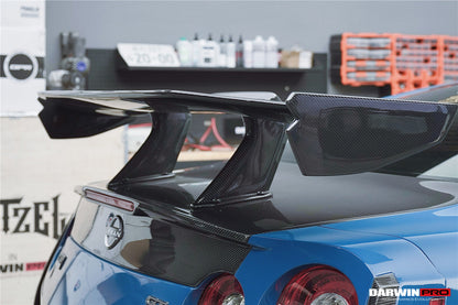 2008-2023 Nissan GTR R35 CBA DBA EBA 2024-NISMO Style Carbon Fiber Trunk - DarwinPRO Aerodynamics
