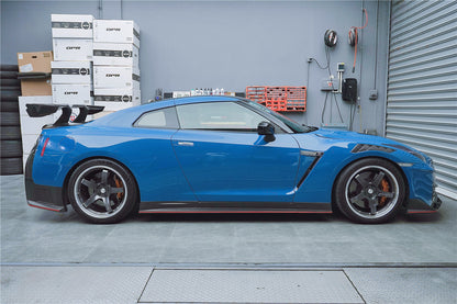 2008-2024 Nissan GTR R35 CBA/DBA/EBA 2024-Nismo Style Carbon Fiber Side Skirts - DarwinPRO Aerodynamics