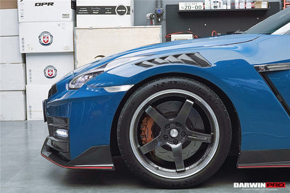 2008-2022 Nissan GTR R35 CBA/DBA/EBA NSM Style Partial Carbon Fiber Fender - DarwinPRO Aerodynamics