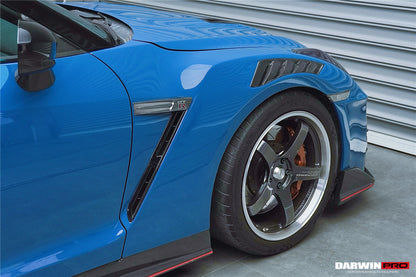 2008-2023 Nissan GTR R35 CBA DBA EBA 2024-Nismo Style Carbon Fiber Side Skirts - DarwinPRO Aerodynamics