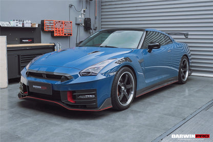 2008-2023 Nissan GTR R35 CBA DBA EBA 2024-Nismo Style Carbon Fiber Side Skirts - DarwinPRO Aerodynamics