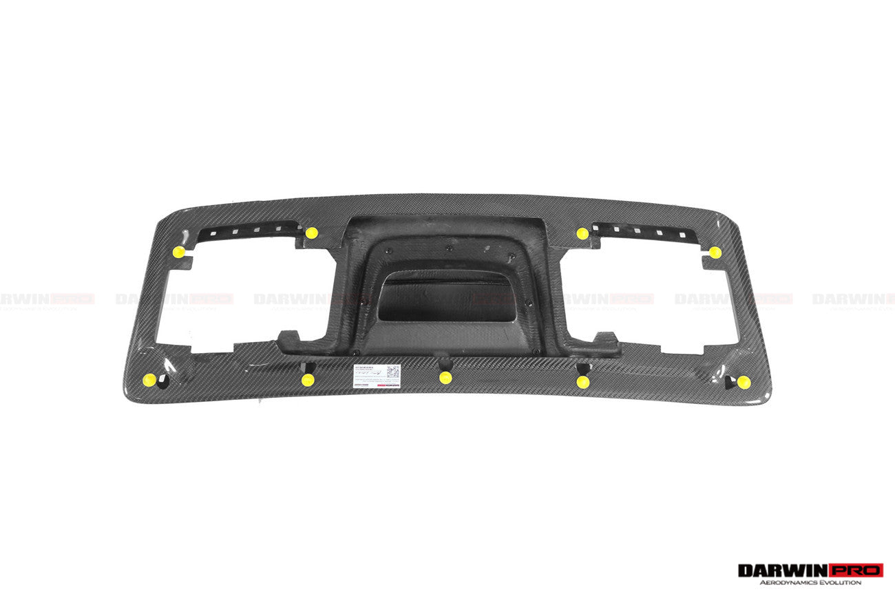 2016-2019 Porsche 911 991.2 Turbo/S Carbon Fiber Engine Hood Vent - DarwinPRO Aerodynamics