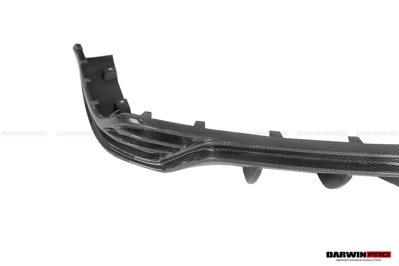 2017-2019 Porsche 911 991.2 GT3 Only BKSS Style Carbon Fiber Rear Lip Diffuser - DarwinPRO Aerodynamics
