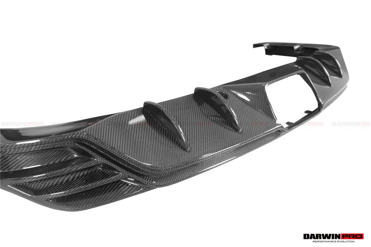 2017-2019 Porsche 911 991.2 GT3 Only BKSS Style Carbon Fiber Rear Lip Diffuser - DarwinPRO Aerodynamics