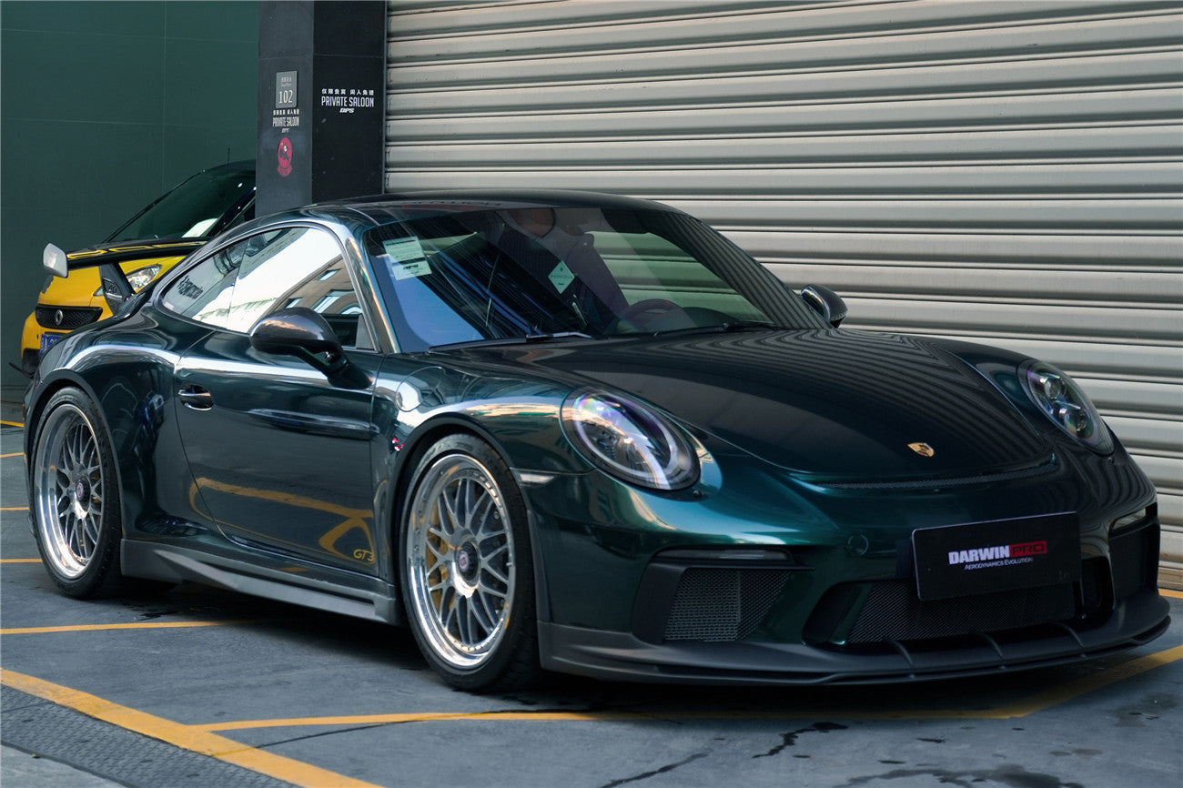2017-2019 Porsche 911 991.2 GT3 Only BKSS Style Carbon Fiber Full Body Soft Kit - DarwinPRO Aerodynamics