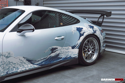 DarwinPRO 2017-2019 Porsche 911 991.2 GT3 Only GT2RS Style Trunk Spoiler Wing