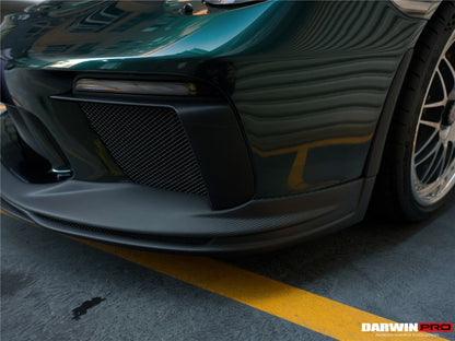 2017-2019 Porsche 911 991.2 GT3 Only BKSS Style Carbon Fiber Front lip - DarwinPRO Aerodynamics