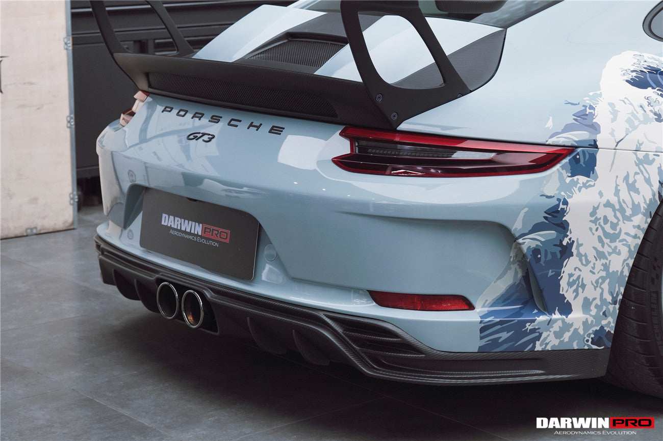 DarwinPRO 2017-2019 Porsche 911 991.2 GT3 Only GT2RS Style Trunk Spoiler Wing