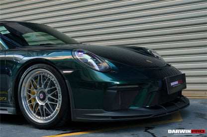 2017-2019 Porsche 911 991.2 GT3 Only BKSS Style Carbon Fiber Front lip - DarwinPRO Aerodynamics