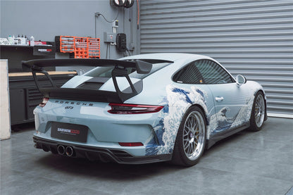 2017-2019 Porsche 911 991.2 GT3 Only GT2RS Style Trunk Spoiler Wing - DarwinPRO Aerodynamics