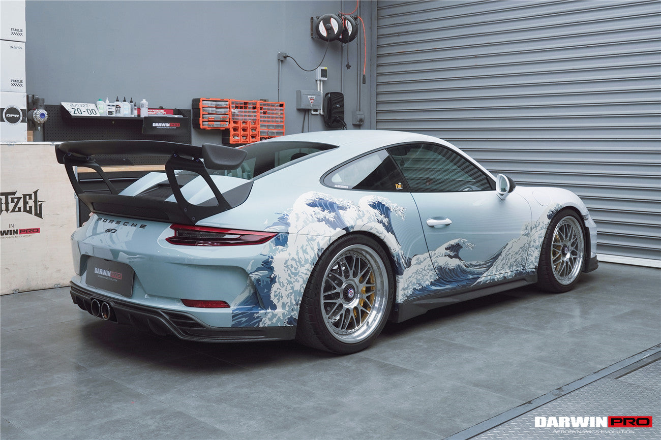 2017-2019 Porsche 911 991.2 GT3 Only GT2RS Style Trunk Spoiler Wing - DarwinPRO Aerodynamics