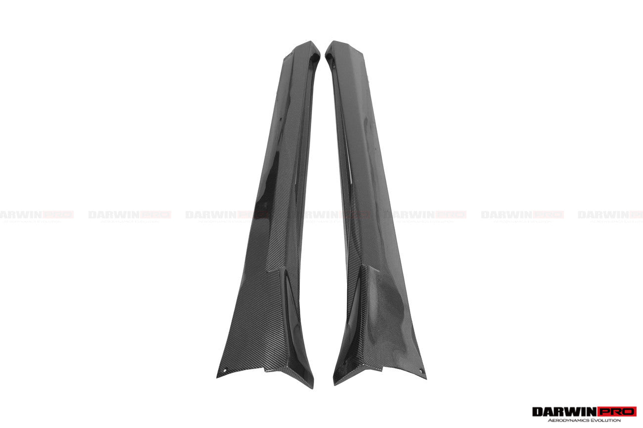 2017-2019 Porsche 911 991.2 GT3 Only BKSS Style Carbon Fiber Side Skirts - DarwinPRO Aerodynamics