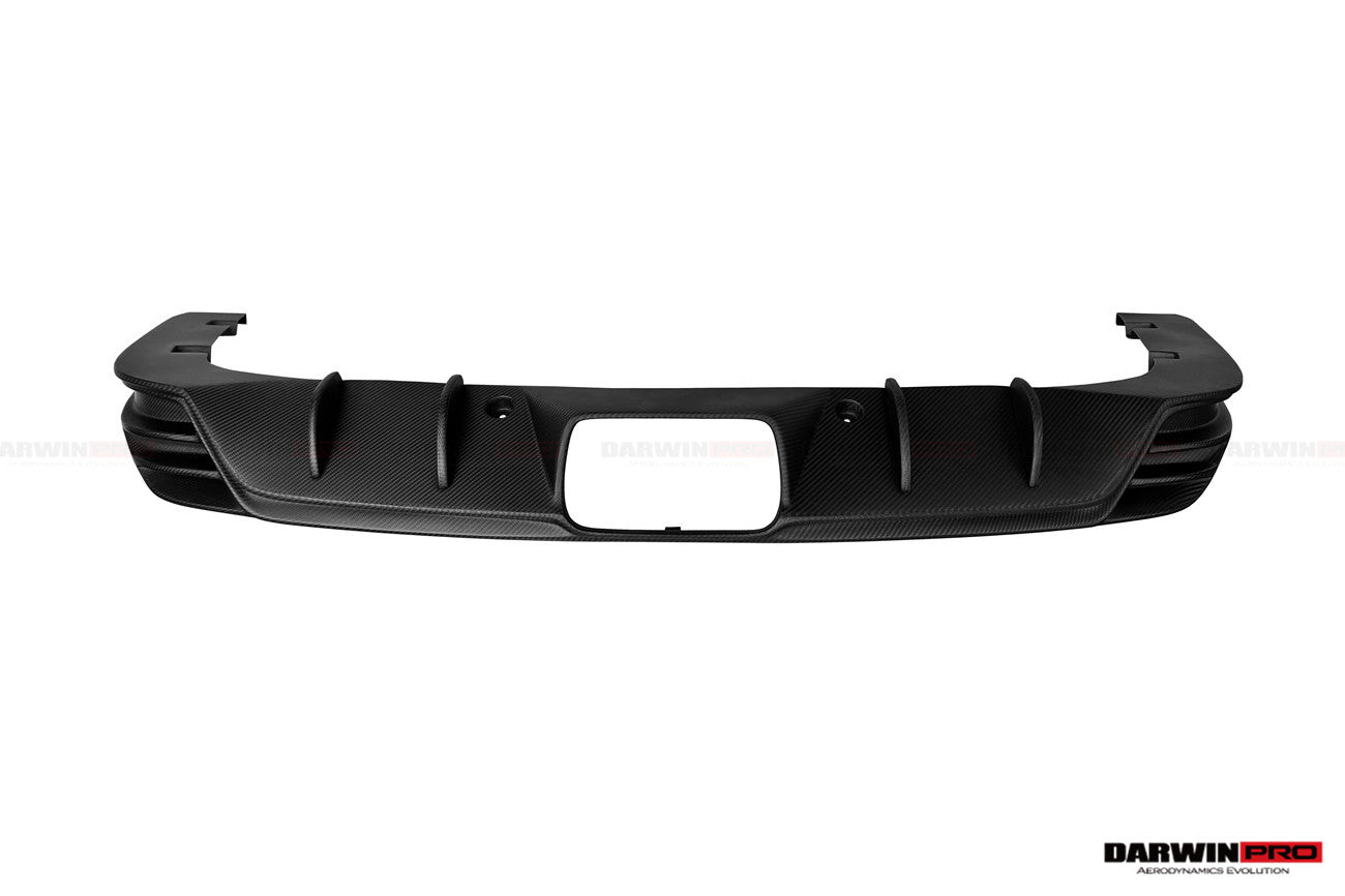 2017-2019 Porsche 911 991.2 GT3 Only BKSS Style Carbon Fiber Rear Lip Diffuser - DarwinPRO Aerodynamics