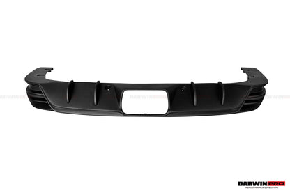 2017-2019 Porsche 911 991.2 GT3 Only BKSS Style Carbon Fiber Rear Lip Diffuser - DarwinPRO Aerodynamics