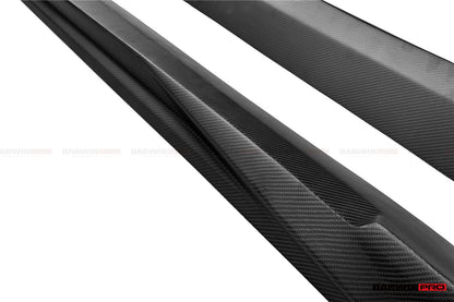 2017-2019 Porsche 911 991.2 GT3 Only BKSS Style Carbon Fiber Side Skirts - DarwinPRO Aerodynamics