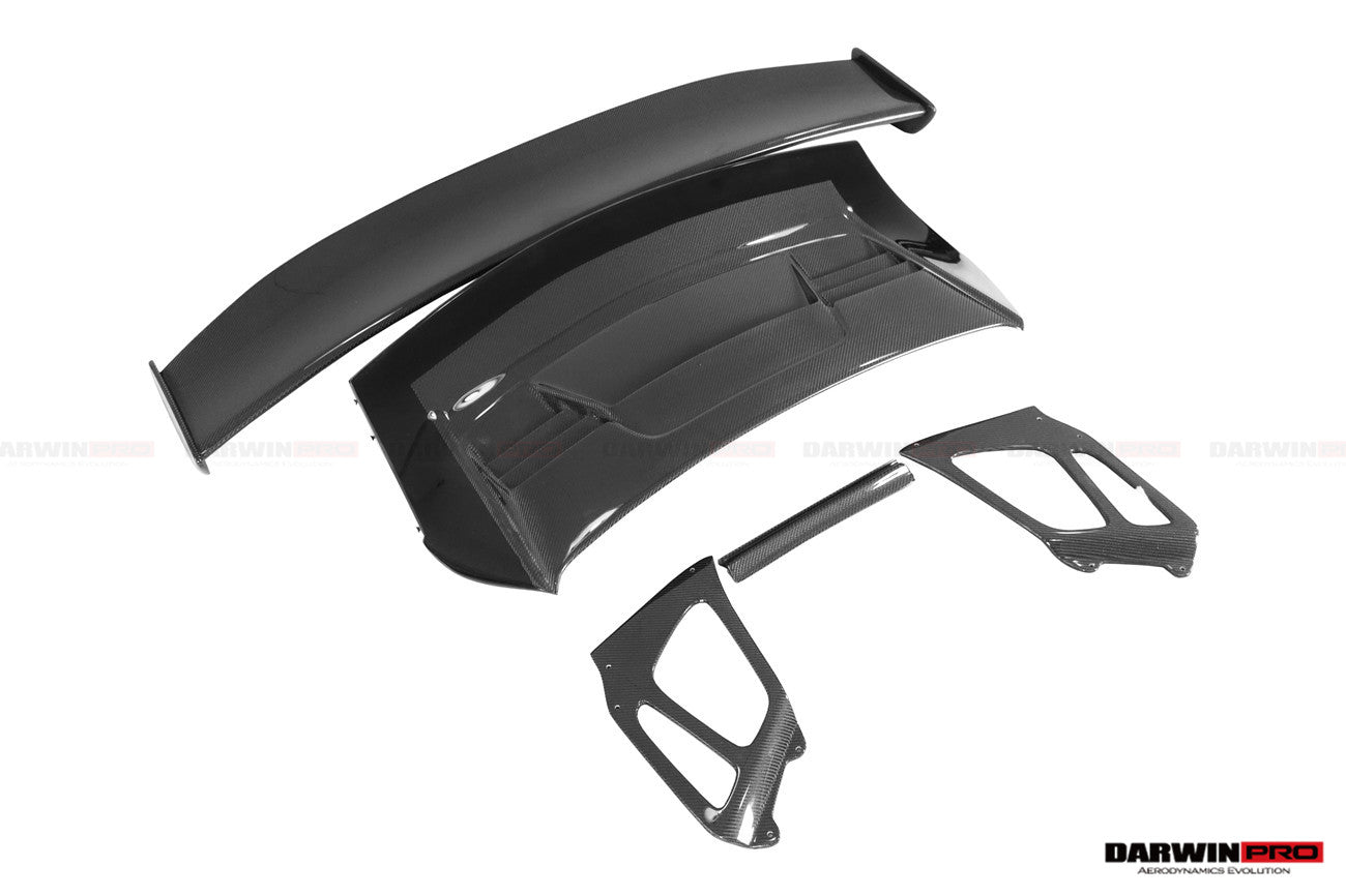 2017-2019 Porsche 911 991.2 GT3 Only GT3RS Style Trunk Spoiler Wing - DarwinPRO Aerodynamics