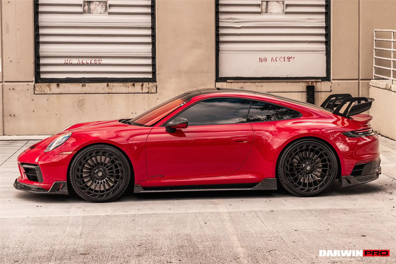 2019-2023 Porsche 911 992 Carrera/Targa S/4/4S SD-Sport Design Modl BKSS Style Rear Lip - DarwinPRO Aerodynamics