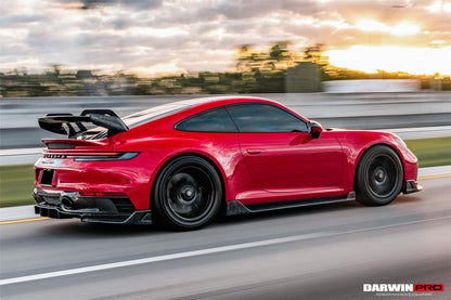 2019-2023 Porsche 911 992 Carrera/Targa S/4/4S SD-Sport Design Modl BKSS Style Rear Lip - DarwinPRO Aerodynamics