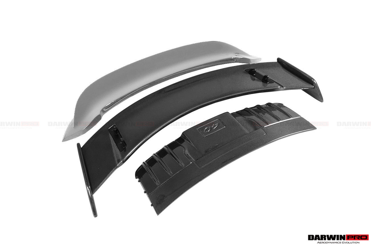 DarwinPRO 2019-2024 Porsche 911 992 Carrera & S & 4S GT3 Style Trunk Spoiler Wing