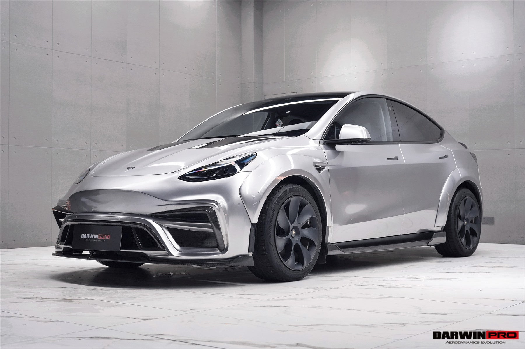 2020-2024 Tesla Model Y IMPII Performance Carbon Fiber Wide Body kit - DarwinPRO Aerodynamics