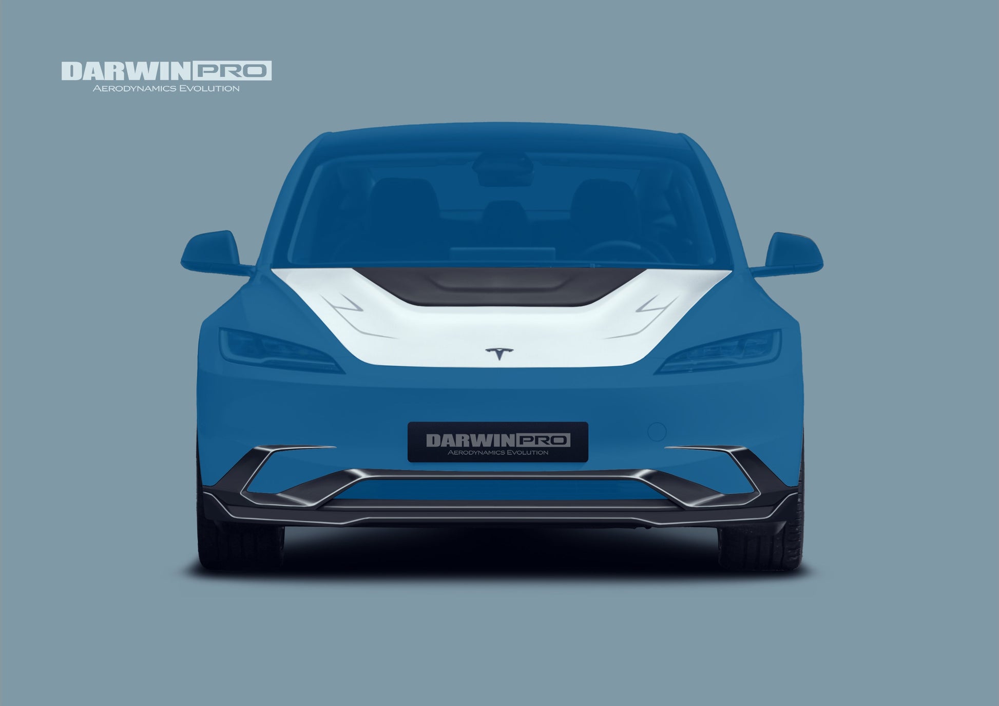 2024-2026 Tesla Model 3 Highland RWD AWD Carbon Fiber IMP Design Front Lip（DONT FIT PERFORMANCE） - DarwinPRO Aerodynamics