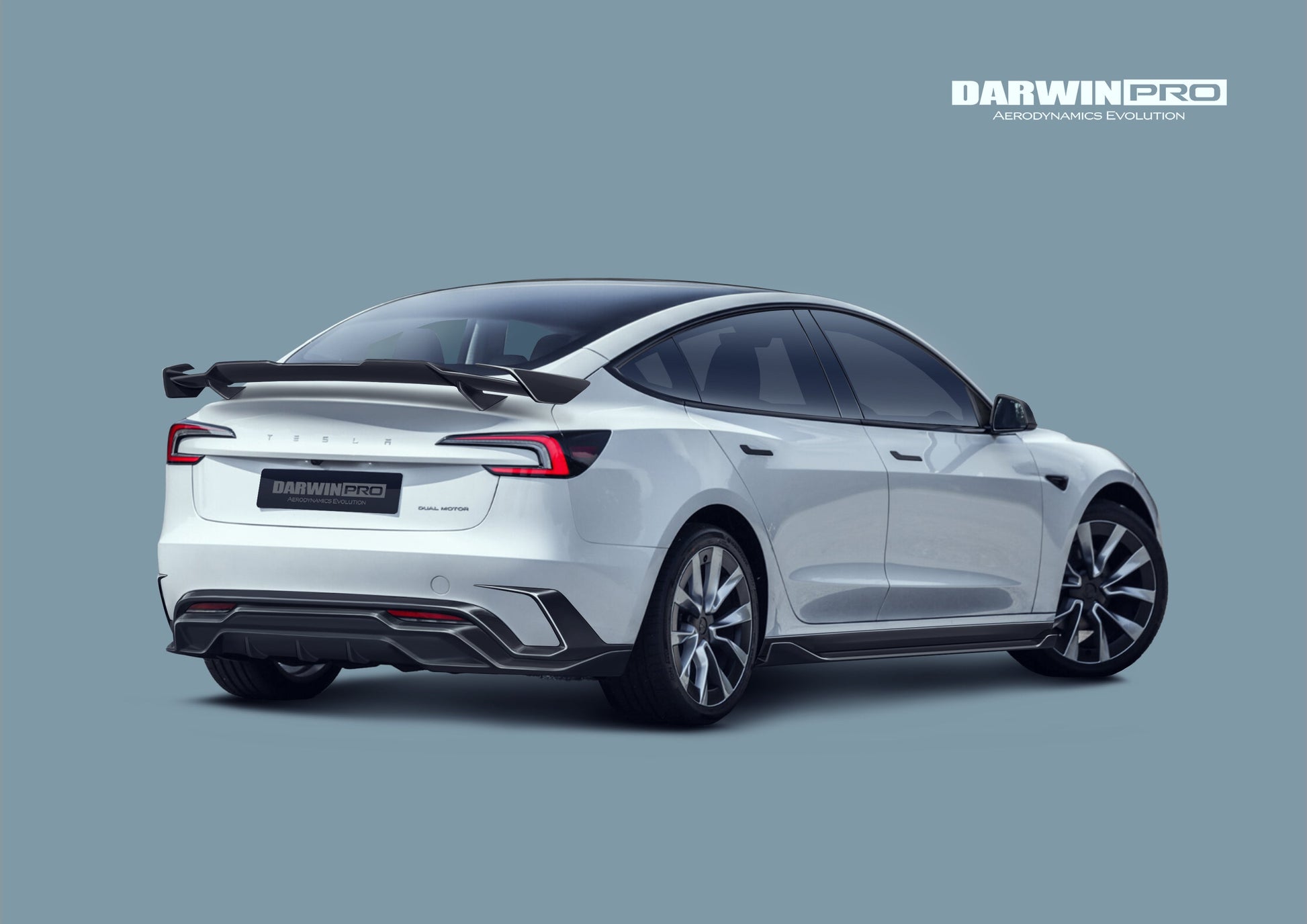 DarwinPRO 2024-2026 Tesla Model 3 Highland RWD AWD iMP Design Carbon Fiber IMP Design Wing - DarwinPRO Aerodynamics