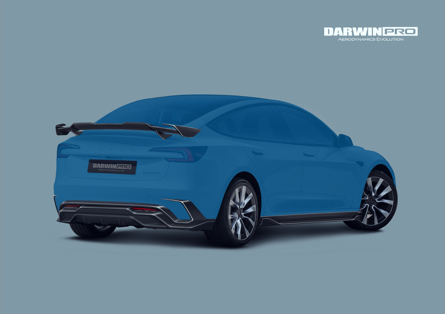DarwinPRO 2024-2026 Tesla Model 3 Highland RWD AWD iMP Design Carbon Fiber IMP Design Wing - DarwinPRO Aerodynamics
