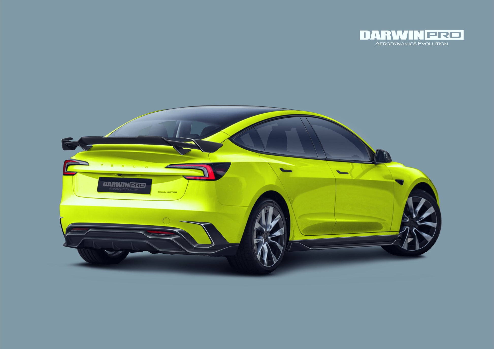 DarwinPRO 2024-2026 Tesla Model 3 Highland RWD AWD iMP Design Carbon Fiber IMP Design Wing - DarwinPRO Aerodynamics