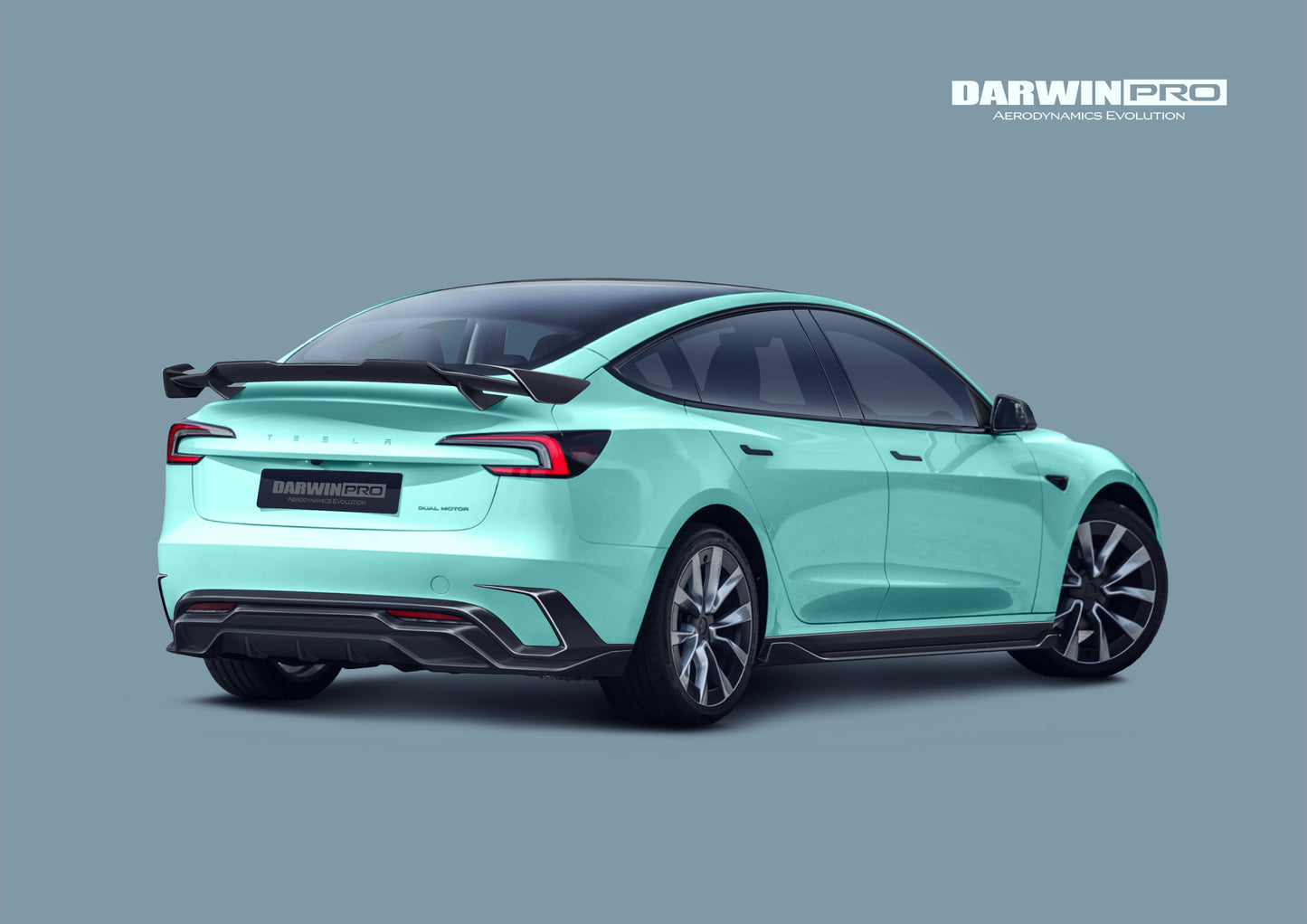 DarwinPRO 2024-2026 Tesla Model 3 Highland RWD AWD iMP Design Carbon Fiber IMP Design Wing - DarwinPRO Aerodynamics