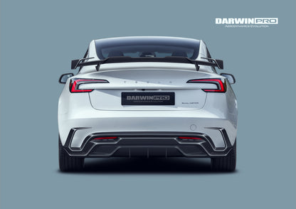DarwinPRO 2024-2026 Tesla Model 3 Highland RWD AWD iMP Design Carbon Fiber IMP Design Wing - DarwinPRO Aerodynamics