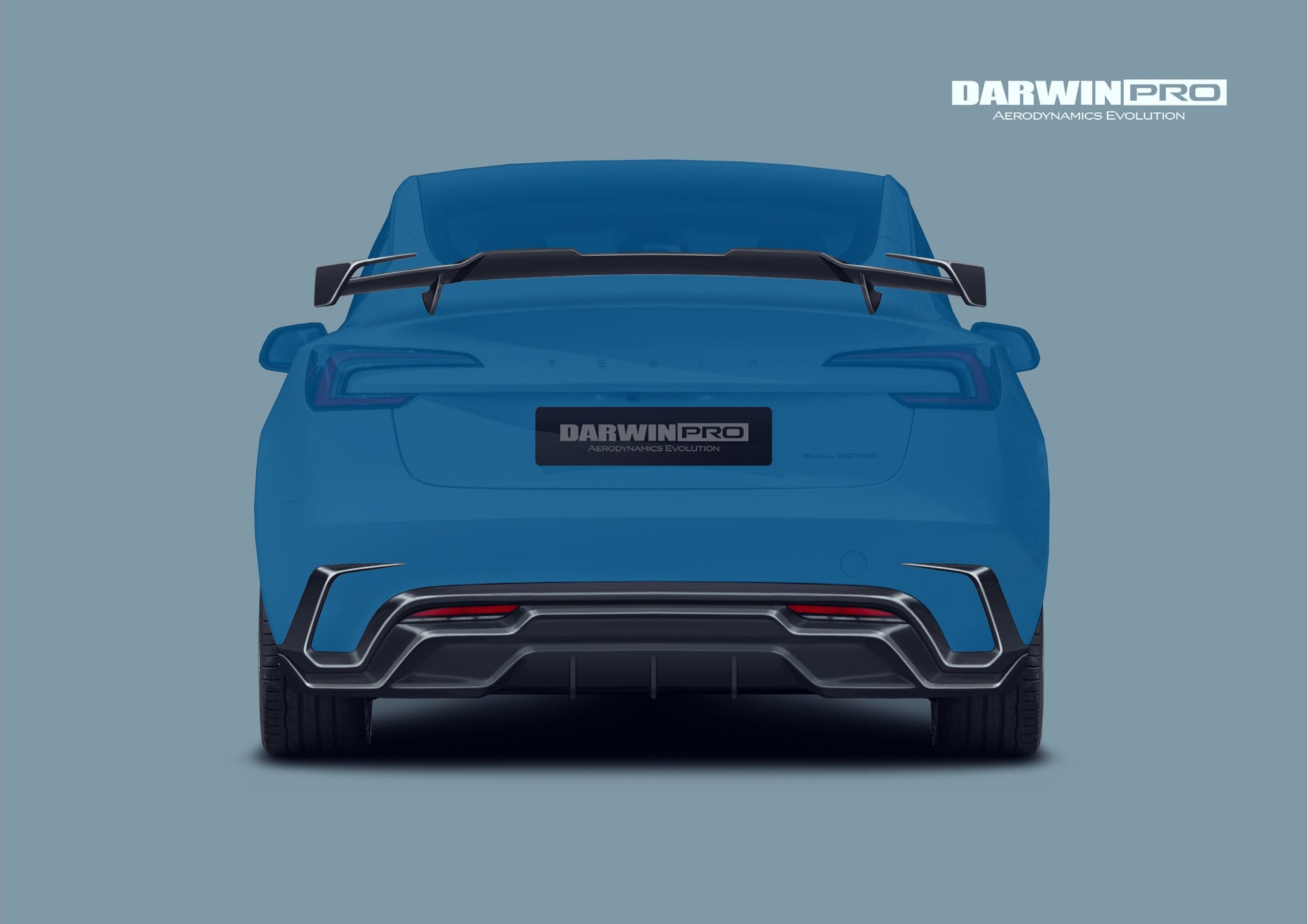 DarwinPRO 2024-2026 Tesla Model 3 Highland RWD AWD iMP Design Carbon Fiber IMP Design Wing - DarwinPRO Aerodynamics