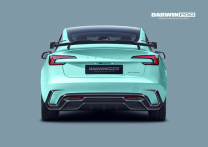 2024-2026 Tesla Model 3 Highland RWD AWD PERFORMANCE Carbon Fiber IMP Design Rear Diffuser