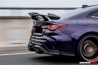 2021-UP BMW M4 G82 G83 BKSSII Style Rear Bumper with LED Light