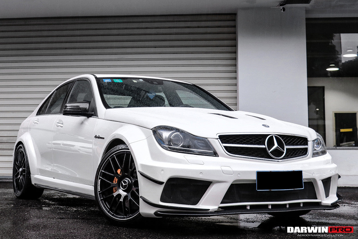 2012-2014 Mercedes Benz W204 C63 AMG Sedan BKSS Style Wide Full Body Kit - DarwinPRO Aerodynamics