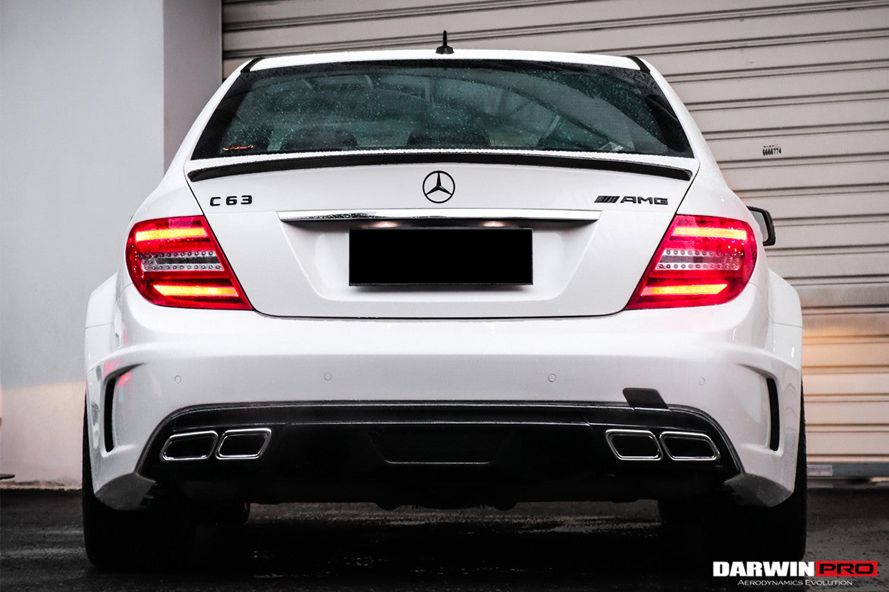 2012-2014 Mercedes Benz W204 C63 AMG Sedan BKSS Style Wide Full Body Kit - DarwinPRO Aerodynamics