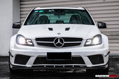 2012-2014 Mercedes Benz W204 C63 AMG Sedan BKSS Style Wide Full Body Kit - DarwinPRO Aerodynamics