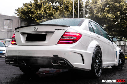 2012-2014 Mercedes Benz W204 C63 AMG Sedan BKSS Style Wide Full Body Kit - DarwinPRO Aerodynamics