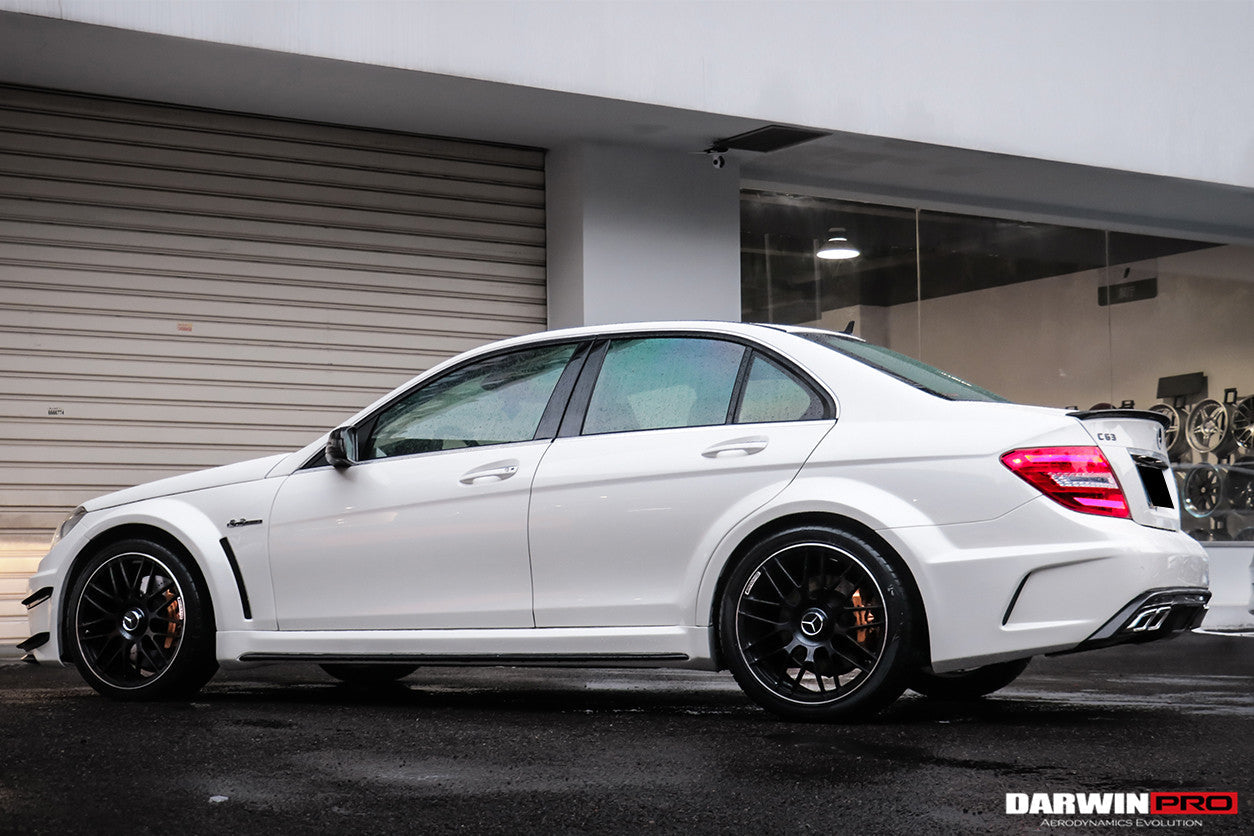 2012-2014 Mercedes Benz W204 C63 AMG Sedan BKSS Style Wide Full Body Kit - DarwinPRO Aerodynamics