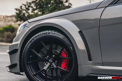2012-2014 Mercedes Benz W204 C Class Sedan BKSS Style Wide Full Body Kit - DarwinPRO Aerodynamics
