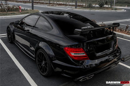 2012-2014 Mercedes Benz W204 C Class Coupe BKSS Style Wide Full Body Kit - DarwinPRO Aerodynamics