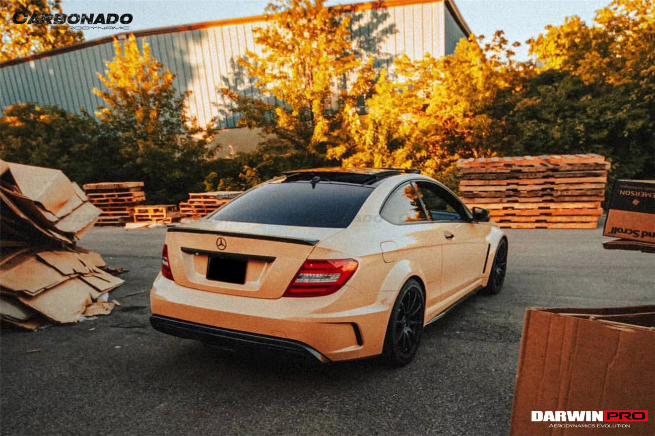 2012-2014 Mercedes Benz W204 C63 AMG Coupe BKSS Style Wide Full Body Kit - DarwinPRO Aerodynamics