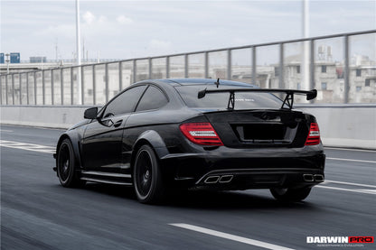 2012-2014 Mercedes Benz W204 C63 AMG Coupe BKSS Style Wide Full Body Kit - DarwinPRO Aerodynamics