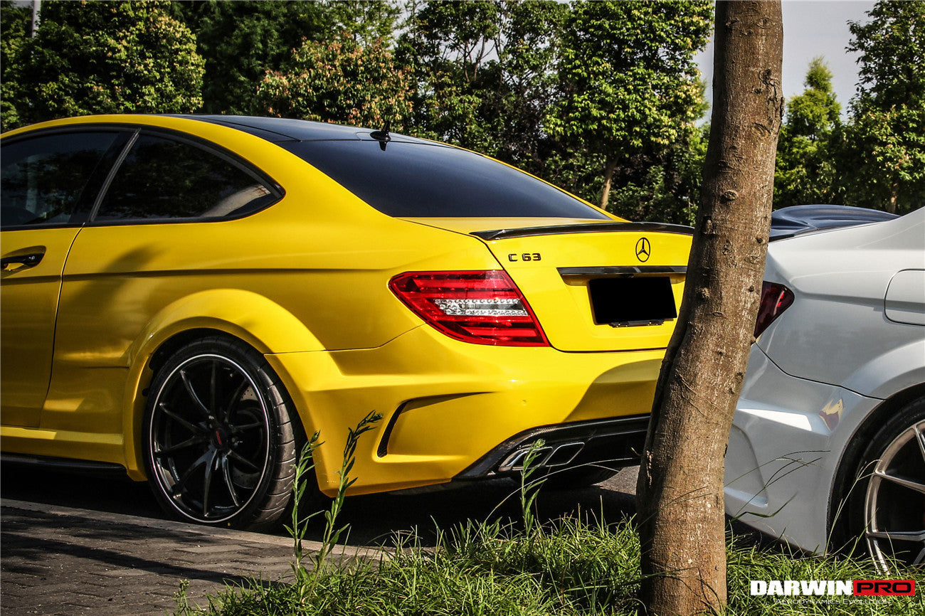 2012-2014 Mercedes Benz W204 C63 AMG Coupe BKSS Style Wide Full Body Kit - DarwinPRO Aerodynamics