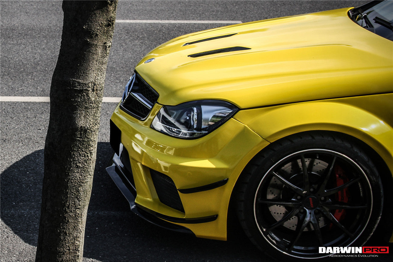 2012-2014 Mercedes Benz W204 C63 AMG Coupe BKSS Style Wide Full Body Kit - DarwinPRO Aerodynamics