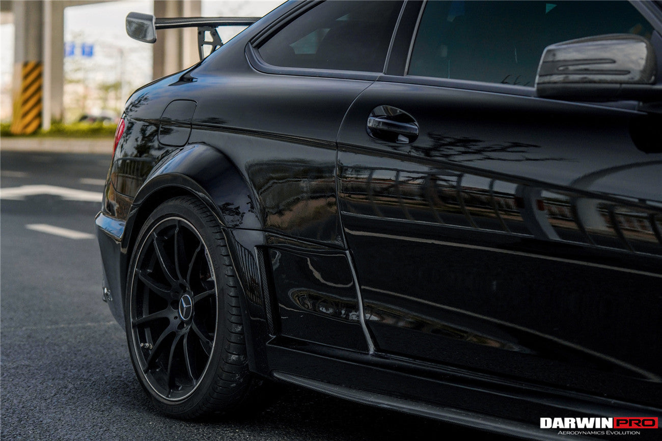 2012-2014 Mercedes Benz W204 C63 AMG Coupe BKSS Style Wide Full Body Kit - DarwinPRO Aerodynamics