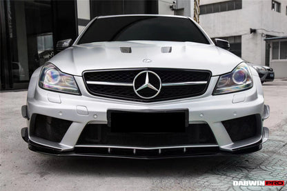 2012-2014 Mercedes Benz W204 C Class Sedan BKSS Style Wide Full Body Kit - DarwinPRO Aerodynamics