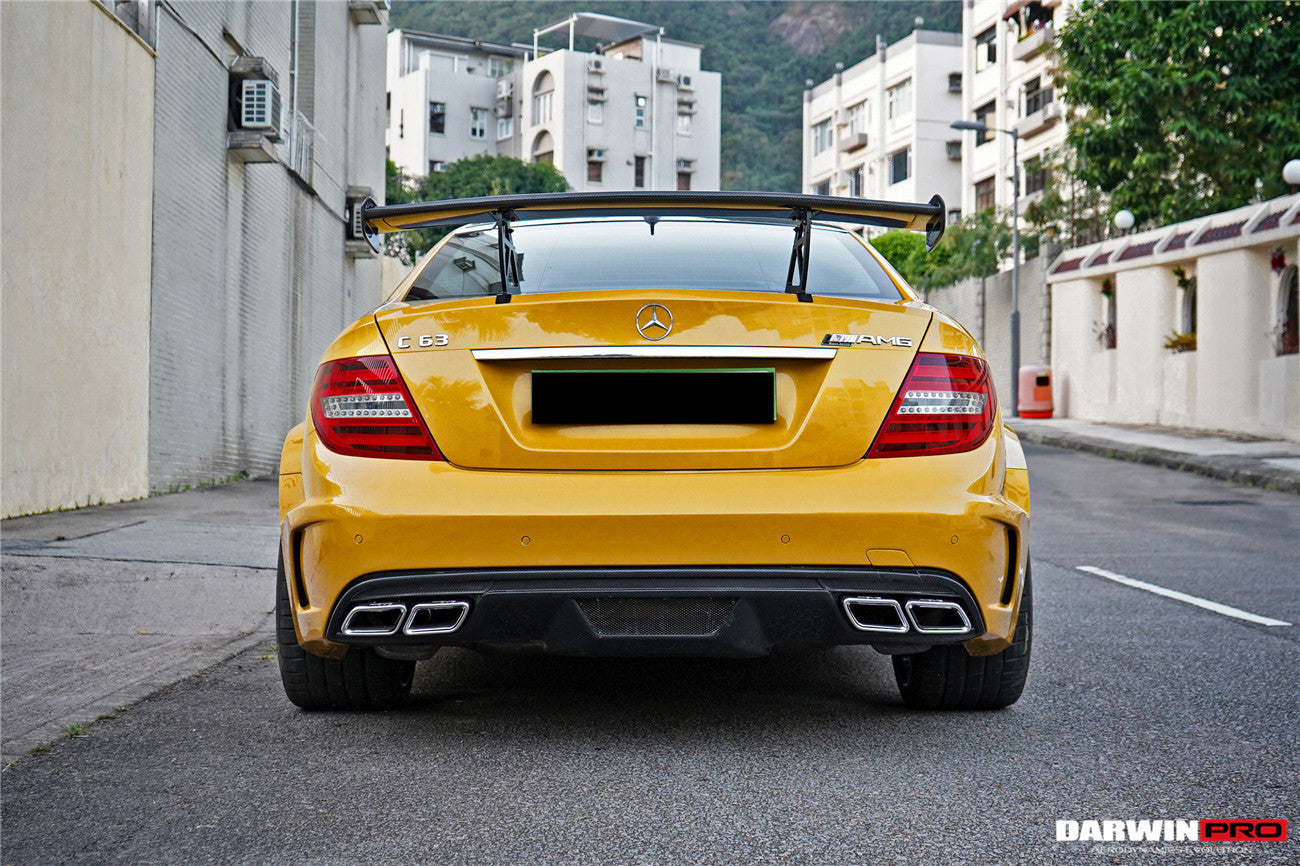 2012-2014 Mercedes Benz W204 C Class Coupe BKSS Style Wide Full Body Kit - DarwinPRO Aerodynamics